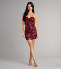 Lea Sequin Bodycon Mini Dress