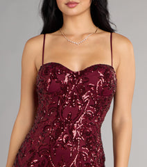 Lea Sequin Bodycon Mini Dress