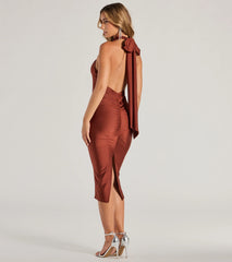 Valerie Convertible Bodycon Midi Formal Dress