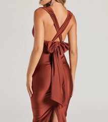 Valerie Convertible Bodycon Midi Formal Dress