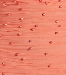 Kristen Faux Pearl Mini Party Dress