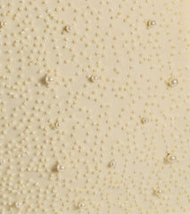 Guinevere Beaded Cowl Halter Mini Dress