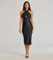 Valerie Convertible Bodycon Midi Formal Dress