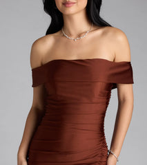 Alicia Off-The-Shoulder Mermaid Formal Dress