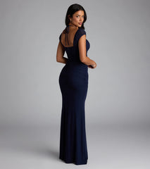 Blossom Formal Halter Mermaid Dress