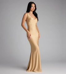 Elizabeth Low Back Mermaid Formal Dress
