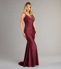 Amelia Lace-Up Mermaid Formal Dress