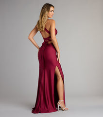 Jianne Formal Lace-Up Back Long Dress