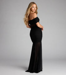 Brittany Off-The-Shoulder Mermaid Formal Dress