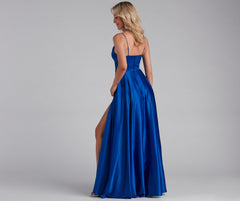 Juliet Formal High Slit Dress