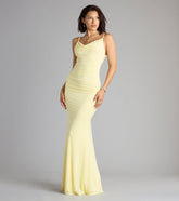 Sophia Mesh Open Back Mermaid Formal Dress