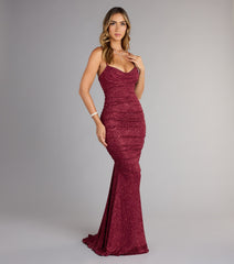 Sofia Glitter Mermaid Formal Dress