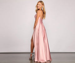 Juliet Formal High Slit Dress