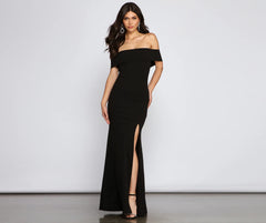 Layci Formal High Slit Dress