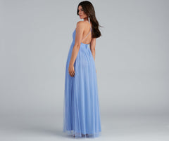 Shay A-Line Tulle Formal Dress