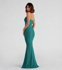 Kelsie Formal Glitter Mermaid Dress