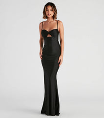Eliza Sleeveless Formal Mermaid Dress