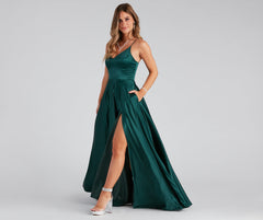 Juliet Formal High Slit Dress