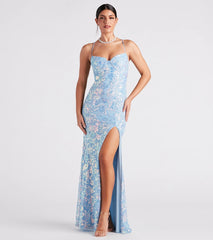 Raquel Formal Sequin Mermaid Dress
