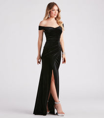 Georgina Formal Velvet Long Dress