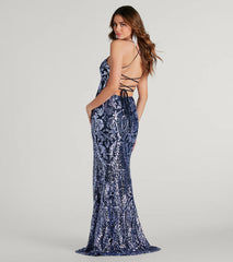 Rowena Sequin Mermaid Dress