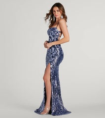 Rowena Sequin Mermaid Dress