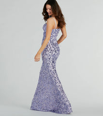 Noemi Formal Sequin A-Line Dress