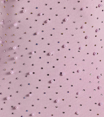 Mayva Mermaid Rhinestone Faux Pearl Formal Dress