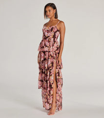 Beyond Precious V-Neck Ruffle Babydoll Dress