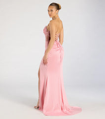 Shayla Strapless Corset Lace Formal Dress