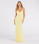 Marlene Lace-Up Mermaid Beaded Pearl Formal Dress