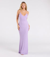 Rani Sleeveless Strappy Open-Back Beaded Mermaid Dress