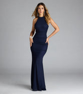 Stefania Lace Open Back Mermaid Formal Dress