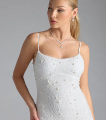 Amara Corset Mermaid Sequin Formal Dress