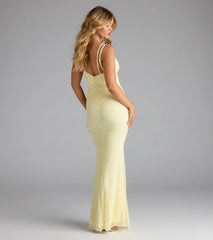 Capriana V-Neck Mermaid Bead Sequin Formal Dress