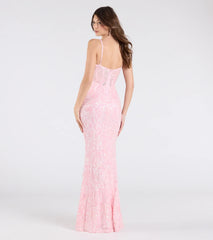 Rosalia Sweetheart Mermaid Sequin Formal Dress