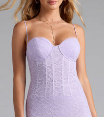 Ariella Corset Mermaid Lace Formal Dress