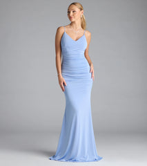 Justine V-Neck Mermaid Formal Dress
