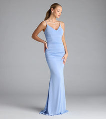 Justine V-Neck Mermaid Formal Dress