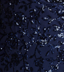 Jolie Sequin Slit Formal Dress