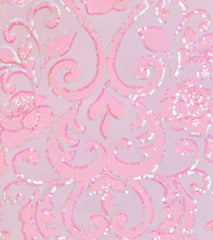 Dana Tie Back Slit Sequin Formal Dress