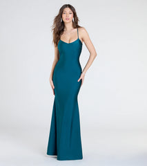 Mindy Strappy Back Mermaid Formal Dress