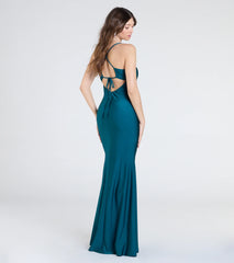 Mindy Strappy Back Mermaid Formal Dress