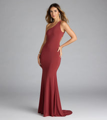 Willow One-Shoulder Mermaid Formal Dress