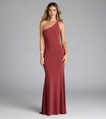Willow One-Shoulder Mermaid Formal Dress