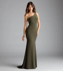 Willow One-Shoulder Mermaid Formal Dress