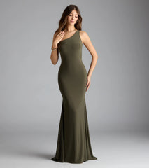 Willow One-Shoulder Mermaid Formal Dress
