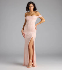 Candence Corset Mermaid Lace Formal Dress