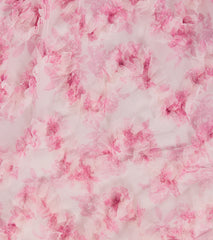 Caitlyn Lace-Up Rose Floral A-Line Formal Dress