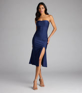 Flare For The Drama Tube Midi Dress